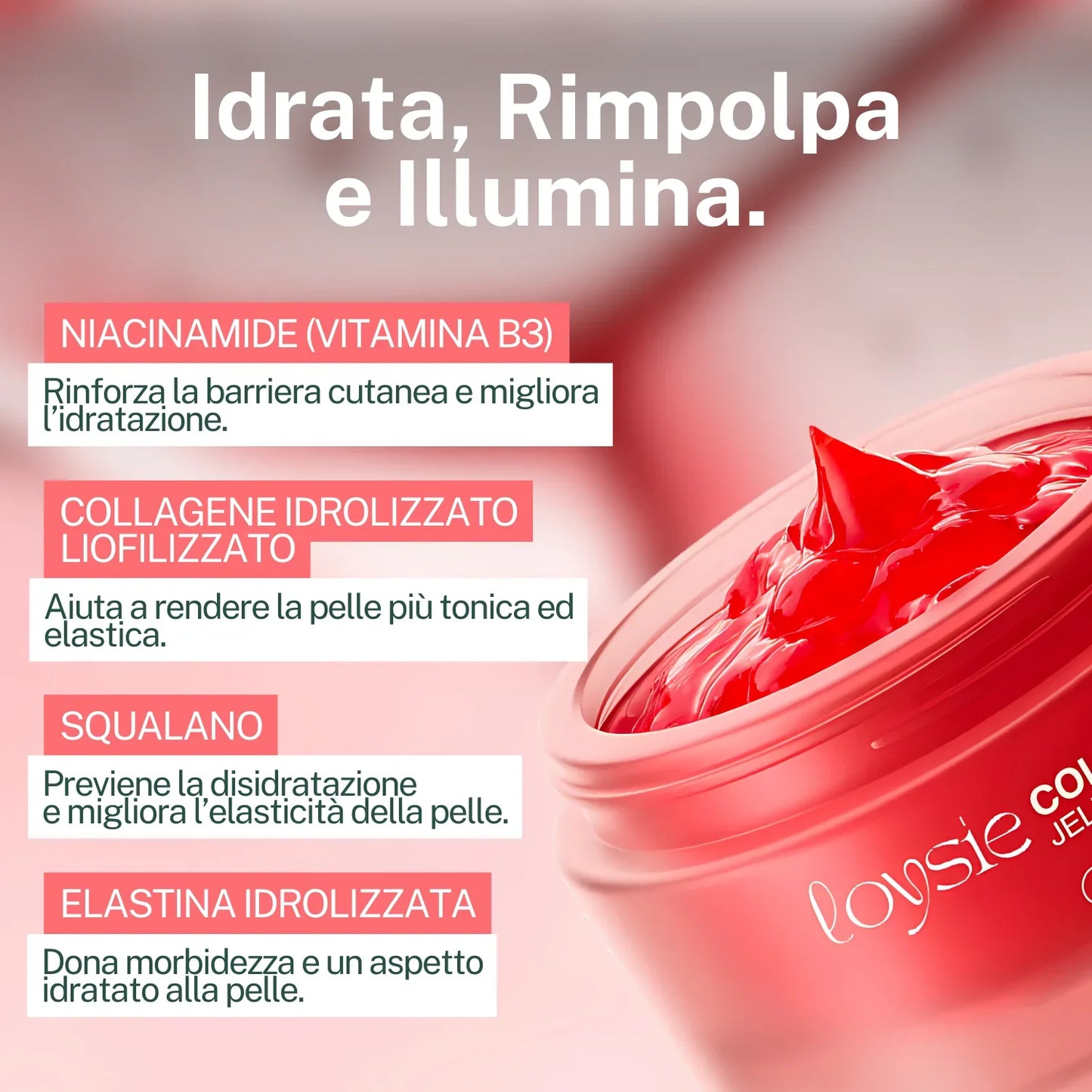Collagen Jelly Cream (mit Niacinamid)