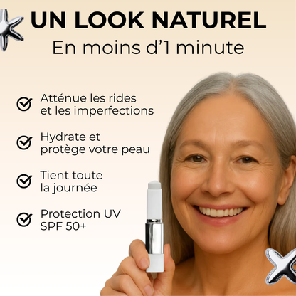 2-in-1-Foundation mit integriertem Pinsel