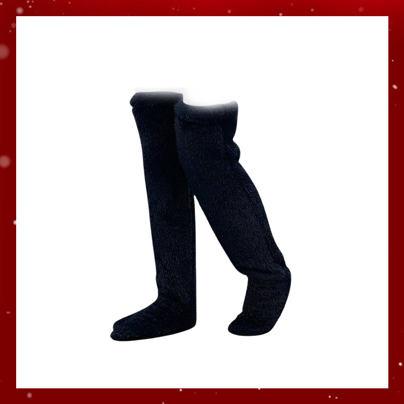 Ultrakuschelige lange Socke