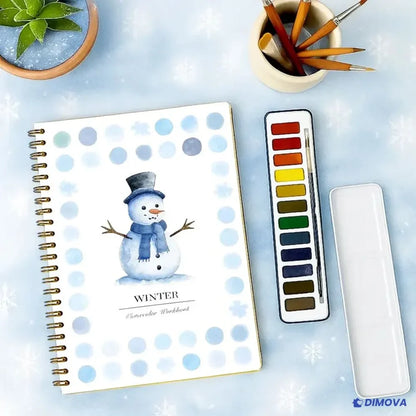Kit d'aquarelle complet avec livre de coloriage