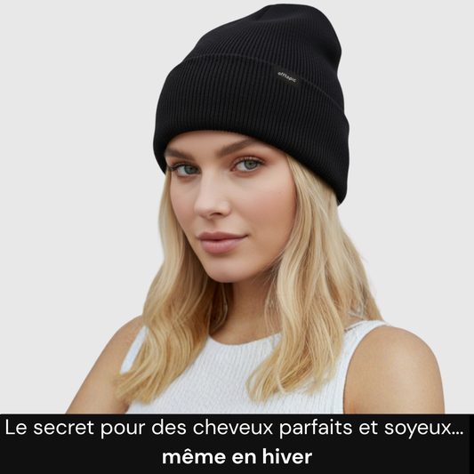 Bonnet d'hiver unisexe 100 % soie