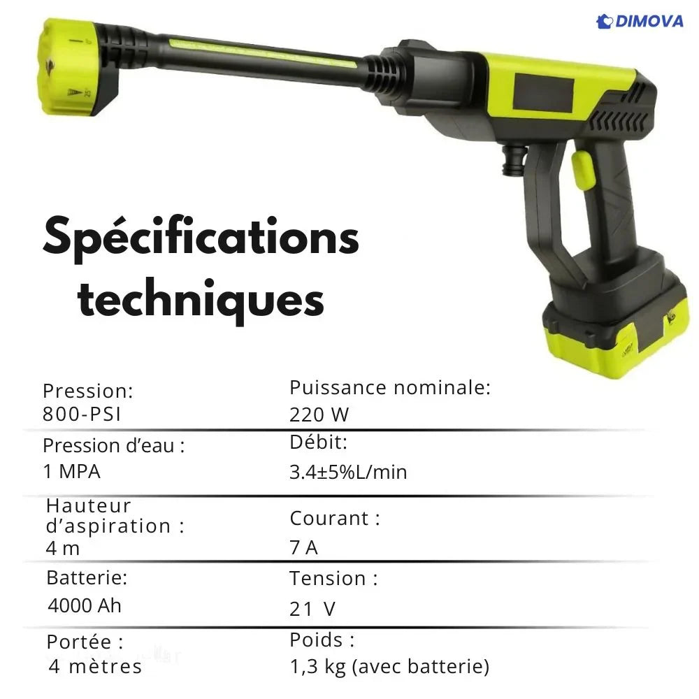 G80 - Kabelloser Hochdruckreiniger