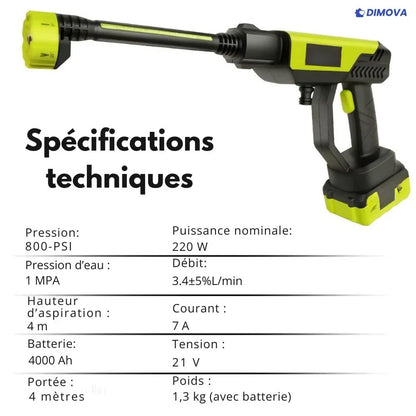 G80 - Kabelloser Hochdruckreiniger