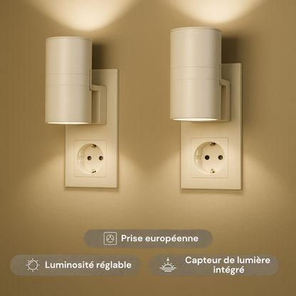 Luno™ – Applique murale LED à prise
