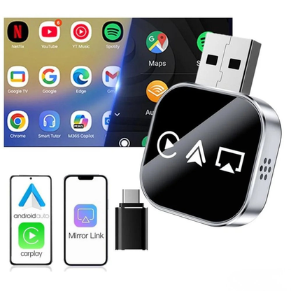 Drahtloser CarPlay-Adapter 2026 (Android/Apple)