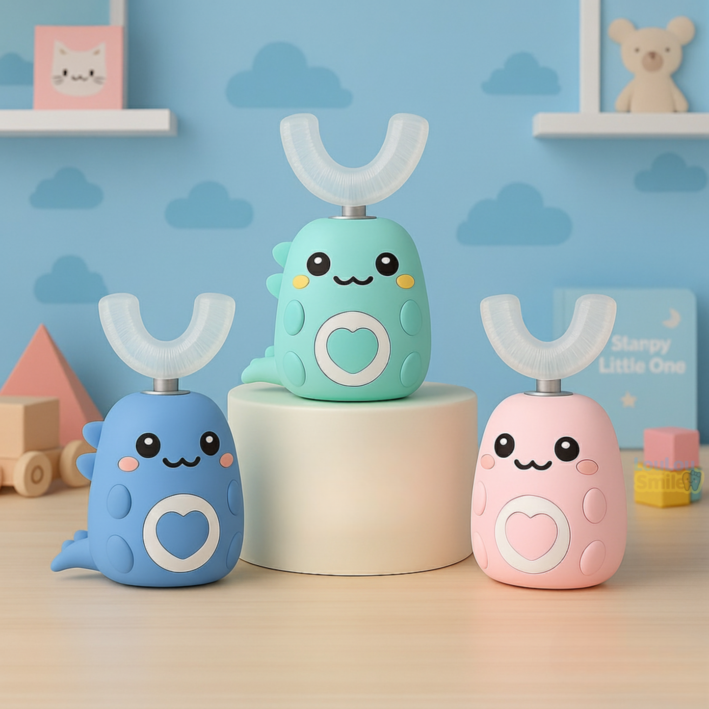 DinoDents™ - 360°-Zahnbürste für Kinder