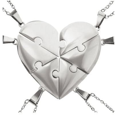 Liaison™ - Collier puzzle famille personnalisé