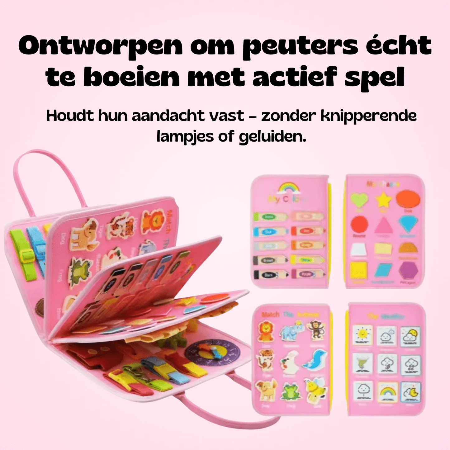 TibaToes™ Montessori Speelbord
