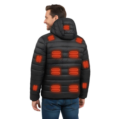 Heatcore Urban 8™ – Veste chauffante unisexe à manches longues (doudoune thermique)