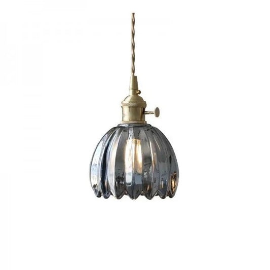Lampe Suspendue Japonaise Rétro – Verre Élégant