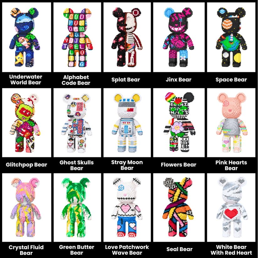 Block My Bear™ Riesiger Bär zum Zusammenbauen