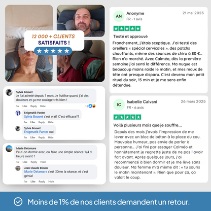 Calméo Original™ | 3in1 Nackenmassagegerät