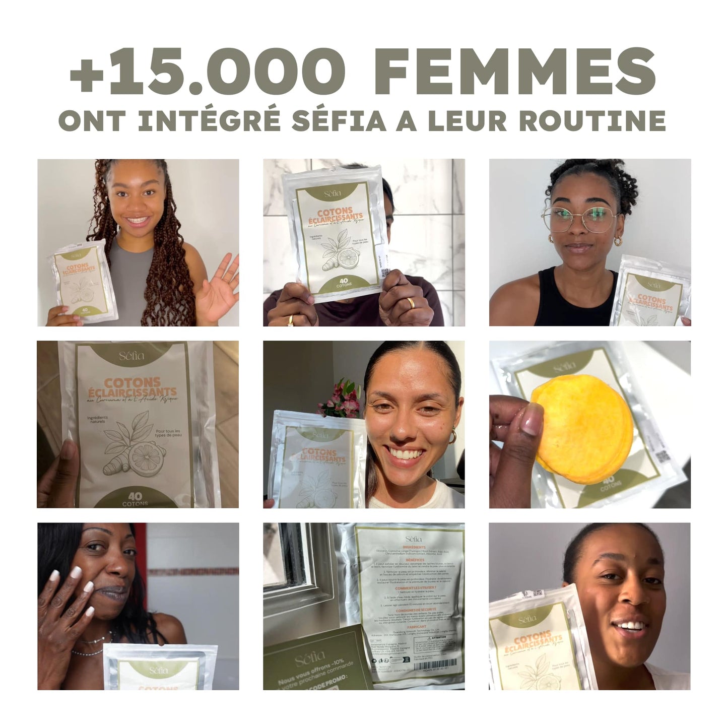 Reinigungswatte Kurkuma & Vitamin C