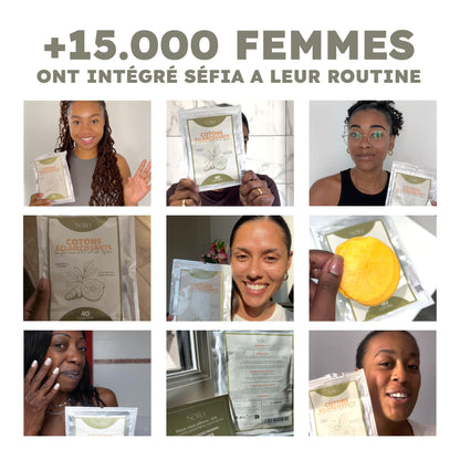 Reinigungswatte Kurkuma & Vitamin C