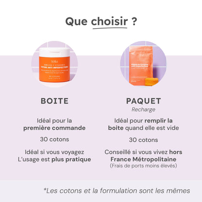 Reinigungswatte Kurkuma & Vitamin C