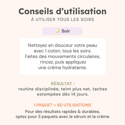 Reinigungswatte Kurkuma & Vitamin C