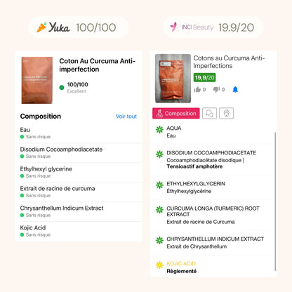 Reinigungswatte Kurkuma & Vitamin C