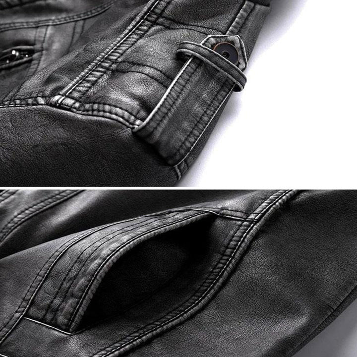 Veste en cuir Premium