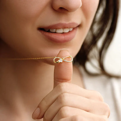 À Ma Fille - Glücksbringer-Halskette