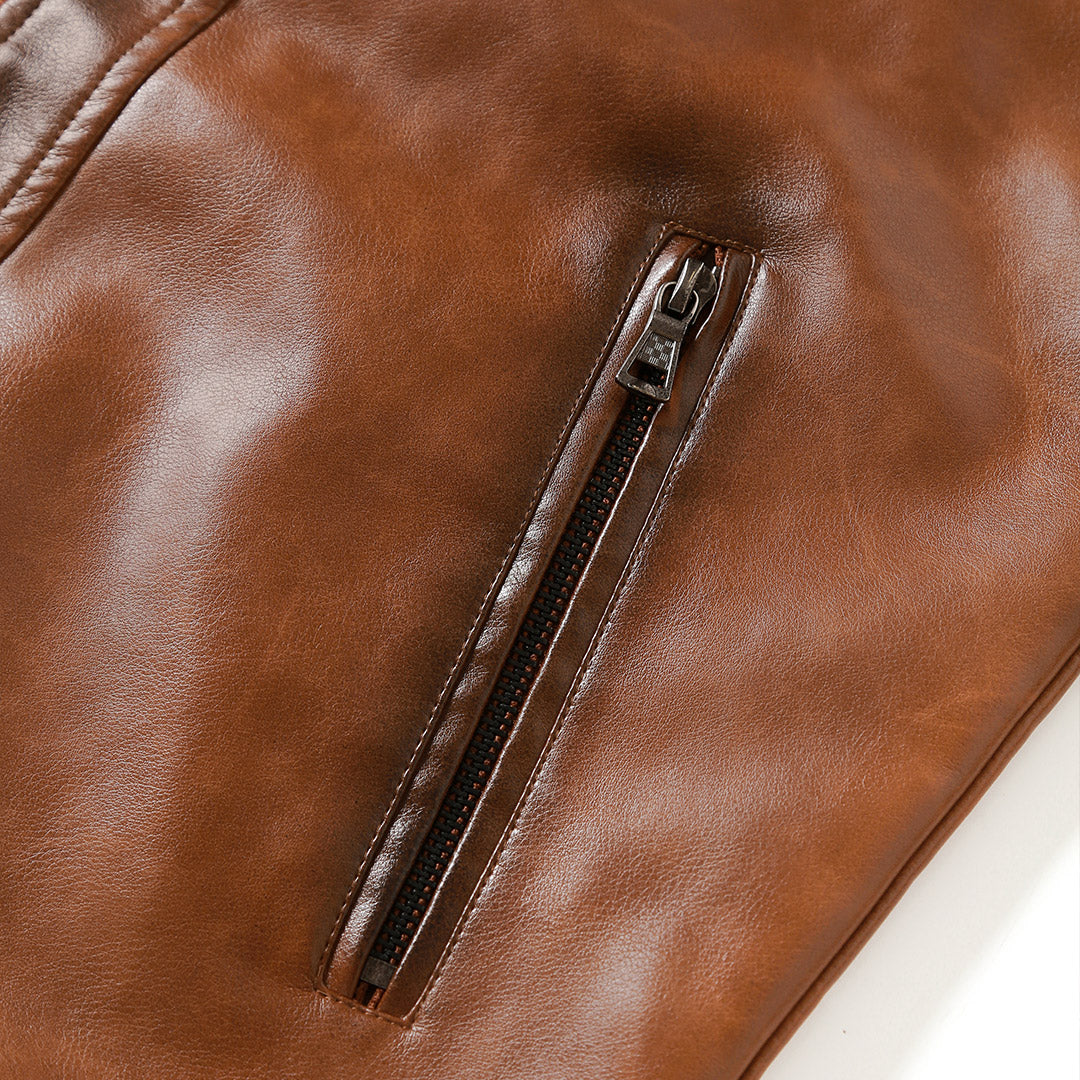 Veste en cuir Cruiser