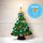 Sapin de Noël en Feutrine – 95cm – 26 Pièces de Décoration + CADEAU