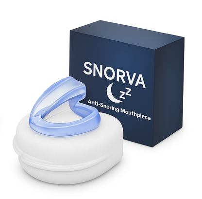 Snorva – Embout buccal anti-ronflement médical, discret et confortable