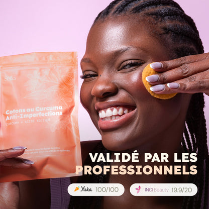 Reinigungswatte Kurkuma & Vitamin C